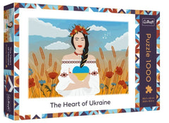 Puzzle trefl 1000 inima ucrainei, Trefl - Publisol.ro