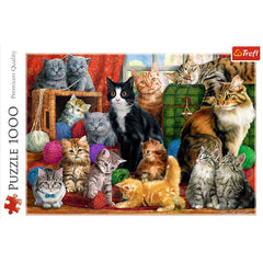 Puzzle Trefl 1000 Intalnirea pisicutelor - Publisol.ro