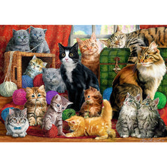 Puzzle Trefl 1000 Intalnirea pisicutelor - Publisol.ro