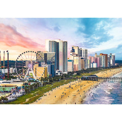 Puzzle trefl 1000 plaja myrtle, Trefl - Publisol.ro