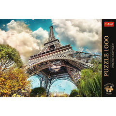 Puzzle trefl 1000 premium plus photo odyssey turnul eiffel paris, Trefl - Publisol.ro