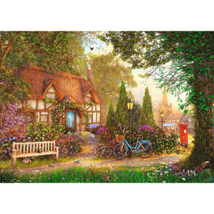 Puzzle trefl 1000 premium plus tea time cabana cu stuf, Trefl - Publisol.ro