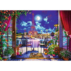 Puzzle trefl 1000 premium plus tea time parisul in lumina lunii, Trefl - Publisol.ro
