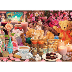 Puzzle trefl 1000 premium plus tea time toate lucrurile bune, Trefl - Publisol.ro