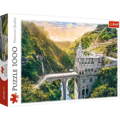 Puzzle trefl 1000 sanctuarul las lajas columbia, Trefl - Publisol.ro