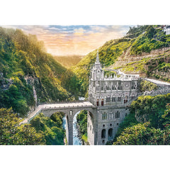 Puzzle trefl 1000 sanctuarul las lajas columbia, Trefl - Publisol.ro