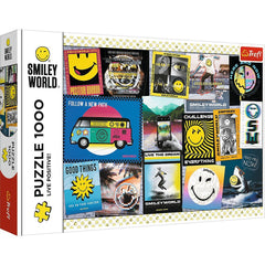Puzzle trefl 1000 traieste pozitiv, Trefl - Publisol.ro