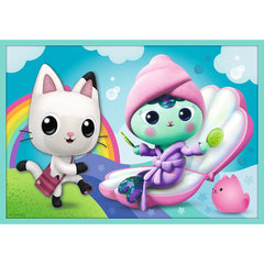 Puzzle trefl 10in1 gabbys dollhouse in universul lui gabby, Trefl - Publisol.ro