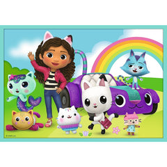 Puzzle trefl 10in1 gabbys dollhouse in universul lui gabby, Trefl - Publisol.ro