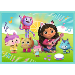 Puzzle trefl 10in1 gabbys dollhouse in universul lui gabby, Trefl - Publisol.ro