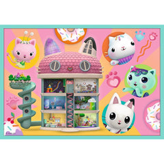Puzzle trefl 10in1 gabbys dollhouse in universul lui gabby, Trefl - Publisol.ro