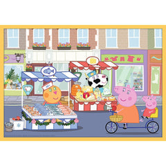 Puzzle trefl 10in1 intalneste - o pe peppa pig, Trefl - Publisol.ro