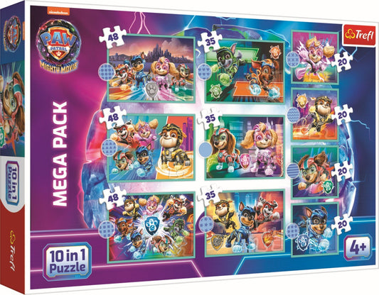 Puzzle trefl 10in1 patrula catelusilor echipa cateilor, Trefl - Publisol.ro