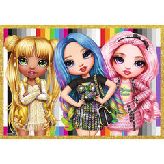 Puzzle trefl 10in1 rainbow high papusile fashion, Trefl - Publisol.ro