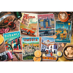 Puzzle trefl 1500 calatorind prin europa, Trefl - Publisol.ro