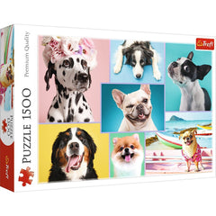 Puzzle trefl 1500 catelusii amuzanti, Trefl - Publisol.ro