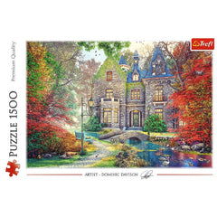 Puzzle trefl 1500 conac de toamna, Trefl - Publisol.ro