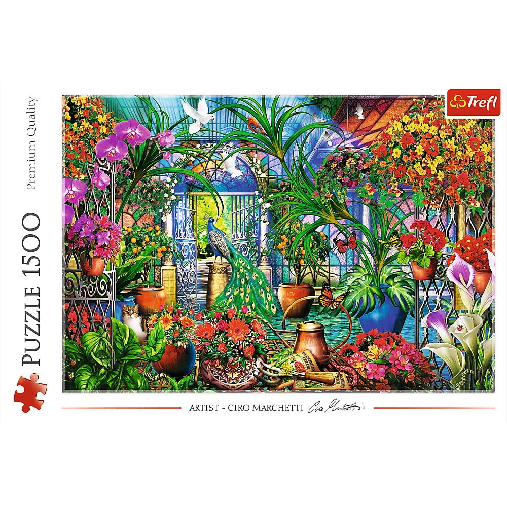 Puzzle trefl 1500 gradina secreta, Trefl - Publisol.ro