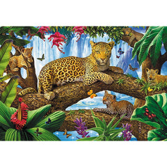 Puzzle trefl 1500 jaguar intr - o pauza odihnitoare, Trefl - Publisol.ro