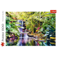 Puzzle trefl 1500 oaza de liniste, Trefl - Publisol.ro