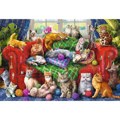 Puzzle Trefl 1500 Pisicutele pe canapea - Publisol.ro