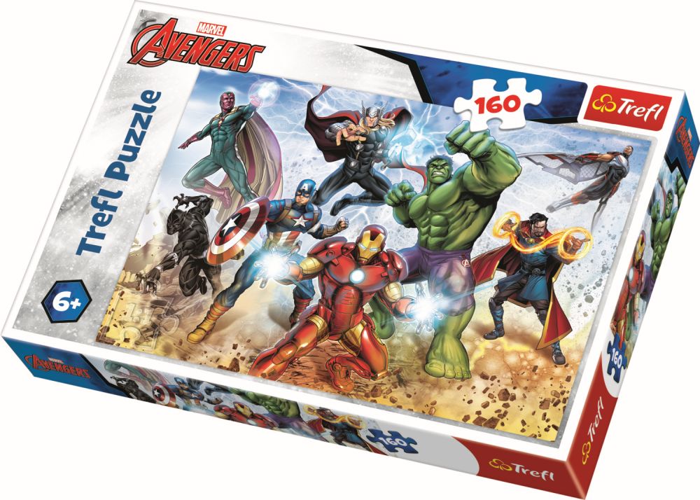 Puzzle Trefl 160 Pregatit pentru salvarea lumii - Publisol.ro