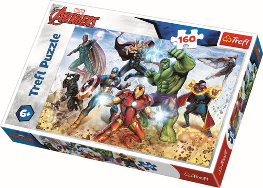 Puzzle Trefl 160 Pregatit pentru salvarea lumii - Publisol.ro