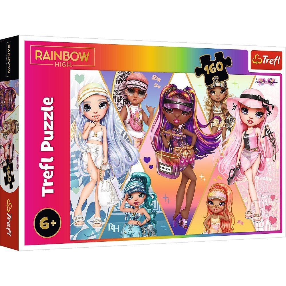 Puzzle Trefl 160 Rainbow high fetele cochete - Publisol.ro
