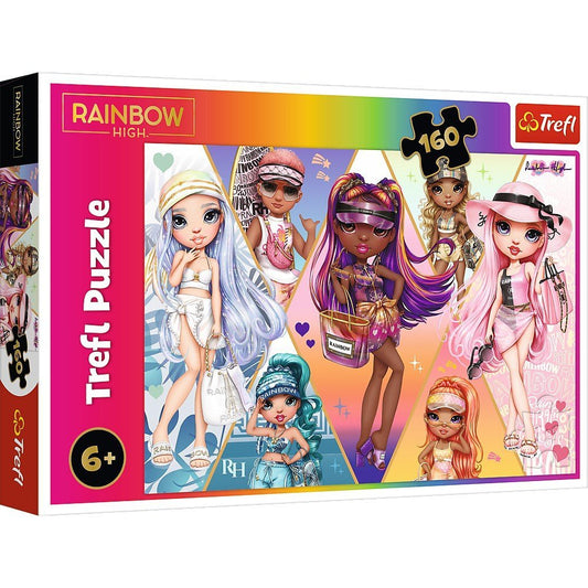 Puzzle Trefl 160 Rainbow high fetele cochete - Publisol.ro