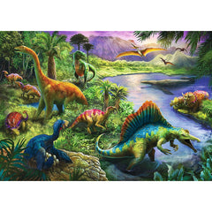 Puzzle trefl 200 lumea dinozaurilor, Trefl - Publisol.ro