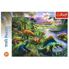 Puzzle trefl 200 lumea dinozaurilor, Trefl - Publisol.ro