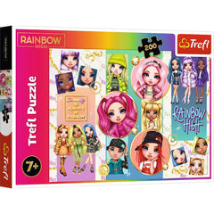 Puzzle trefl 200 rainbowhigh papusile, Trefl - Publisol.ro
