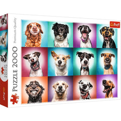 Puzzle trefl 2000 catelusii amuzanti, Trefl - Publisol.ro