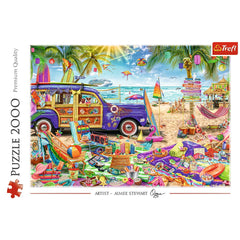 Puzzle trefl 2000 vacanta tropicala, Trefl - Publisol.ro