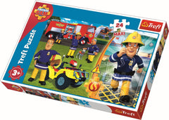 Puzzle trefl 24 maxi bravul pompier sam, Trefl - Publisol.ro