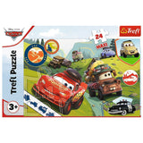 Puzzle trefl 24 maxi cars masinutele fericite, Trefl - Publisol.ro