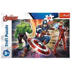 puzzle trefl 24 maxi eroi avengers, Trefl - Publisol.ro