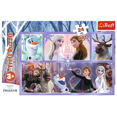 Puzzle trefl 24 maxi frozen2 o lume magica, Trefl - Publisol.ro