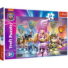 Puzzle trefl 24 maxi patrula catelusilor cateii in actiune, Trefl - Publisol.ro