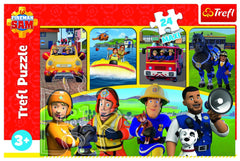 Puzzle trefl 24 maxi pompierul sam, Trefl - Publisol.ro