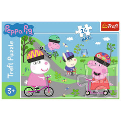 Puzzle trefl 24 maxi purcelusa peppa pig, Trefl - Publisol.ro