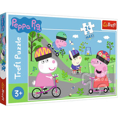 Puzzle trefl 24 maxi purcelusa peppa pig, Trefl - Publisol.ro