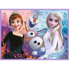 Puzzle trefl 2in1 memo disney frozen printesele si taramul lor, Trefl - Publisol.ro
