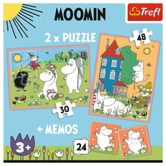 Puzzle trefl 2in1 memo moomin, Trefl - Publisol.ro