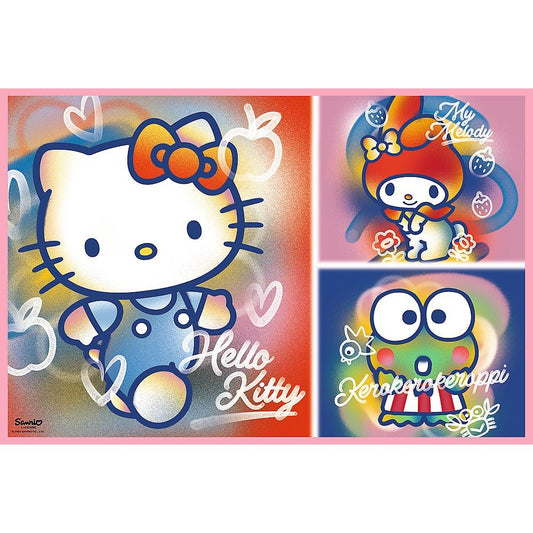 Puzzle Trefl 2x200 hello Kitty si prietenii - Publisol.ro