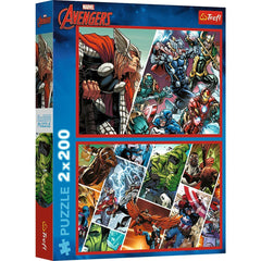 Puzzle trefl 2x200 marvel avengers aparatorii lumii, Trefl - Publisol.ro