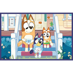 Puzzle Trefl 2x24 bluey distractie cu bluey - Publisol.ro