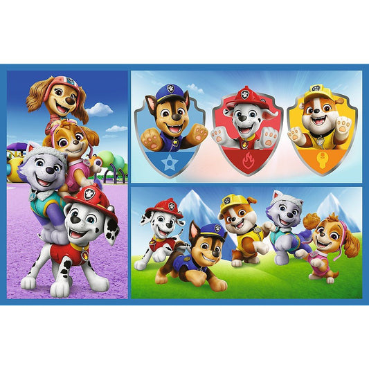 Puzzle Trefl 2x70 patrula catelusilor echipa catelusilor - Publisol.ro