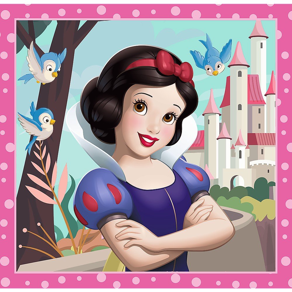 Puzzle Trefl 3 in 1 Disney princess flori minunate - Publisol.ro