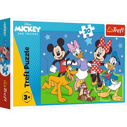 Puzzle trefl 30 disney mickey si prietenii, Trefl - Publisol.ro